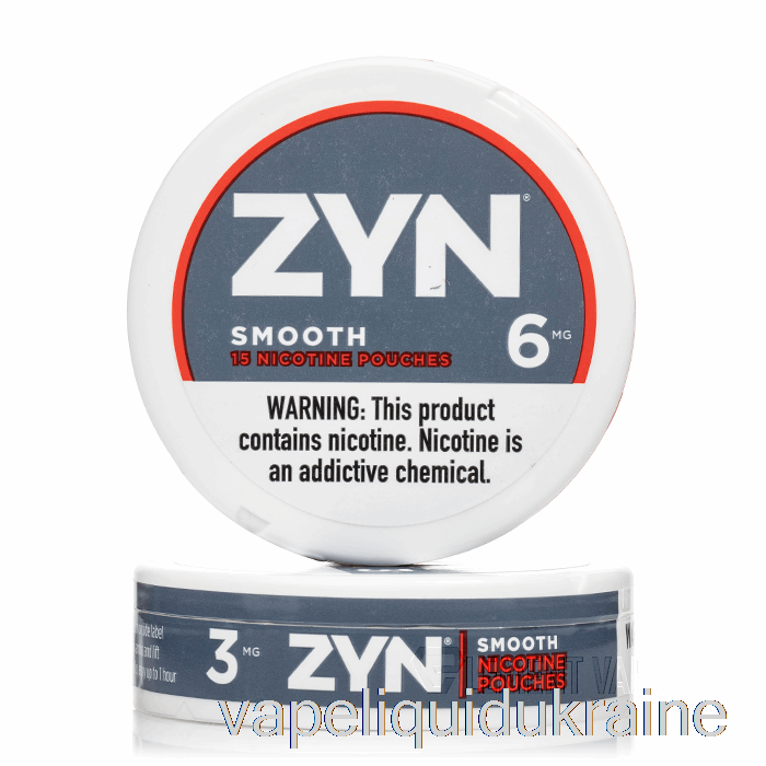 Vape Ukraine ZYN Nicotine Pouches - SMOOTH 6mg (5-PACK)